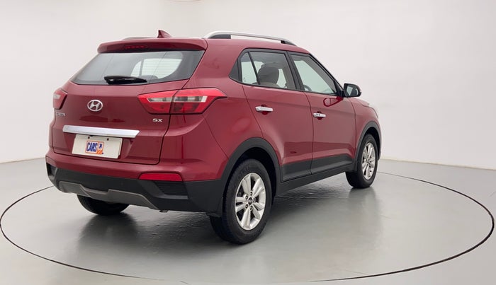 2016 Hyundai Creta 1.6 SX PLUS VTVT, Petrol, Manual, 61,545 km, Right Back Diagonal