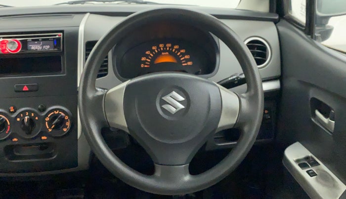 2012 Maruti Wagon R 1.0 LXI, Petrol, Manual, 55,590 km, Steering Wheel Close Up
