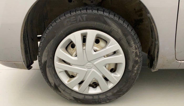 2012 Maruti Wagon R 1.0 LXI, Petrol, Manual, 55,590 km, Left Front Wheel