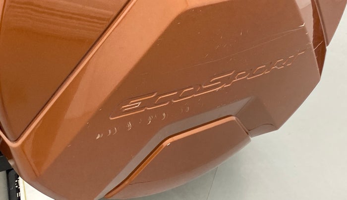 2018 Ford Ecosport 1.5 TDCI TITANIUM PLUS, Diesel, Manual, 37,531 km, Dicky (Boot door) - Minor scratches