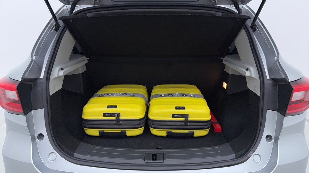Boot Inside View with Luggage
