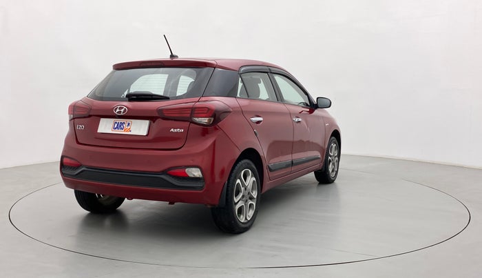 2019 Hyundai Elite i20 1.2  ASTA (O) CVT, Petrol, Automatic, 60,129 km, Right Back Diagonal