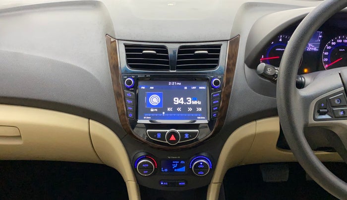 2017 Hyundai Verna 1.6 VTVT SX AT, Petrol, Automatic, 22,523 km, Air Conditioner