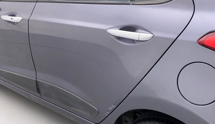 2016 Hyundai Grand i10 ASTA 1.2 KAPPA VTVT, Petrol, Manual, 37,552 km, Rear left door - Minor scratches