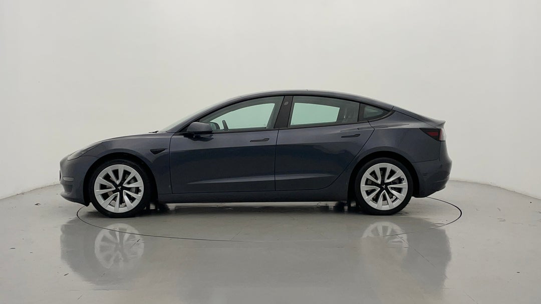 2021 Tesla Model 3 Long Range AWD, Automatic, 43821 km, Left Side View