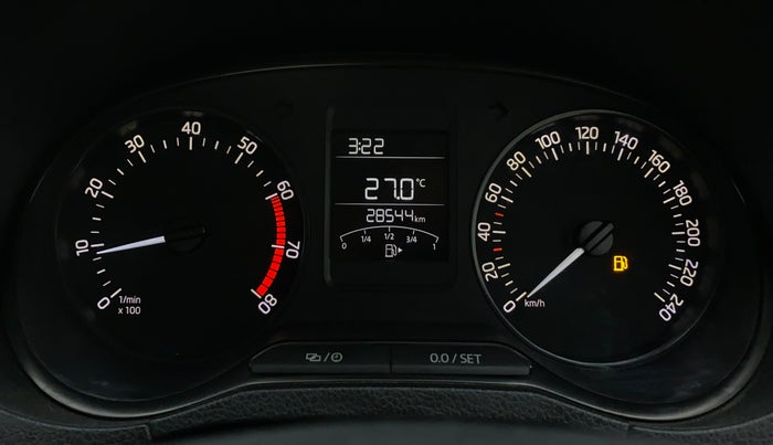 2018 Skoda Rapid 1.6 MPI MT ACTIVE, Petrol, Manual, 28,557 km, Odometer Image