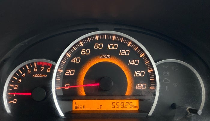 2016 Maruti Wagon R 1.0 VXI, Petrol, Manual, 56,162 km, Odometer Image