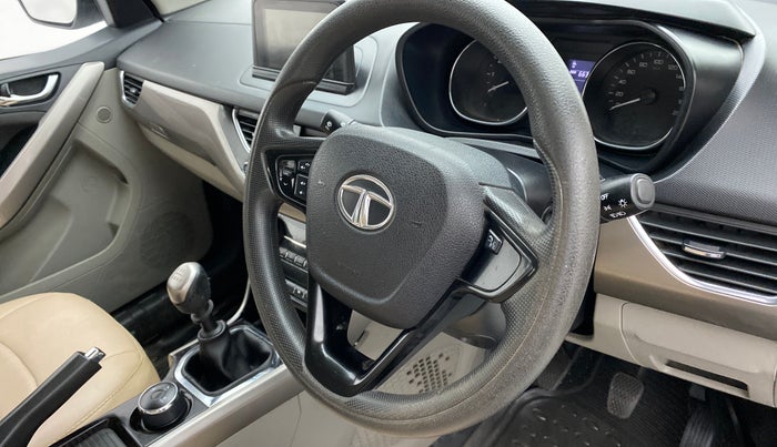 2019 Tata NEXON XZ PLUS PETROL, Petrol, Manual, 66,582 km, Steering wheel - Steering cover is minor torn