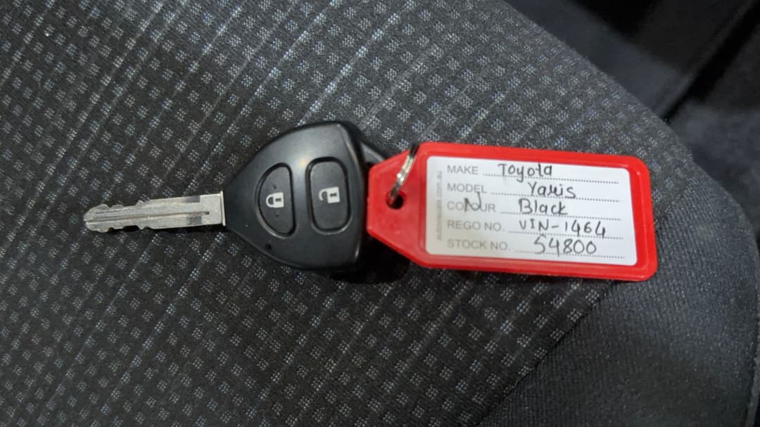 2018 Toyota Yaris Ascent, Automatic, 12903 km, Key Close-up