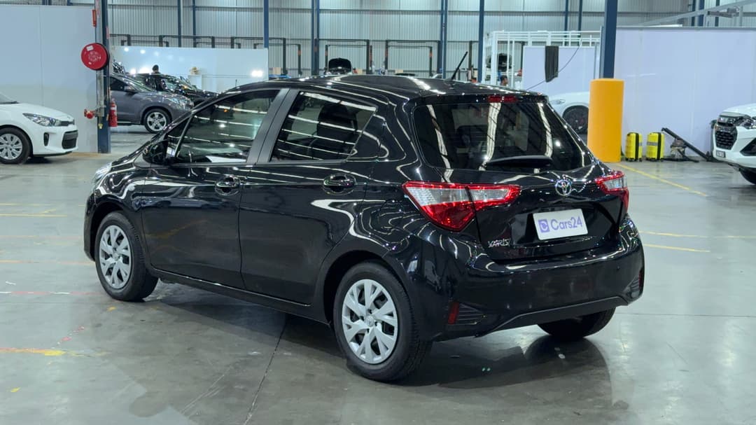 2018 Toyota Yaris Ascent, Automatic, 12903 km, Left Back Diagonal (45- Degree) View