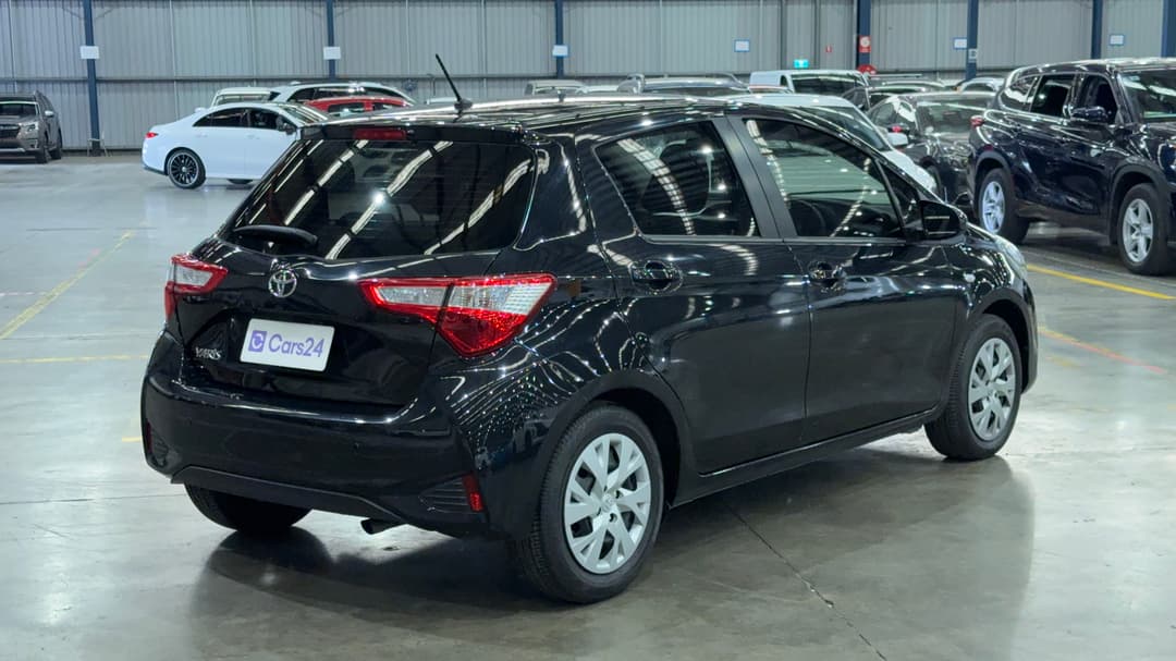 2018 Toyota Yaris Ascent, Automatic, 12903 km, Right Back Diagonal (45- Degree) View