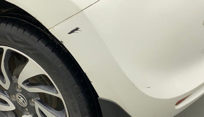 2019 Toyota Glanza V CVT, Petrol, Automatic, 38,278 km, Rear bumper - Minor scratches