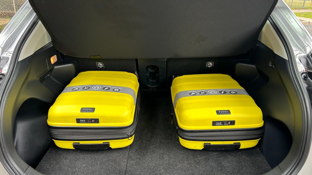 Boot Inside View with Luggage