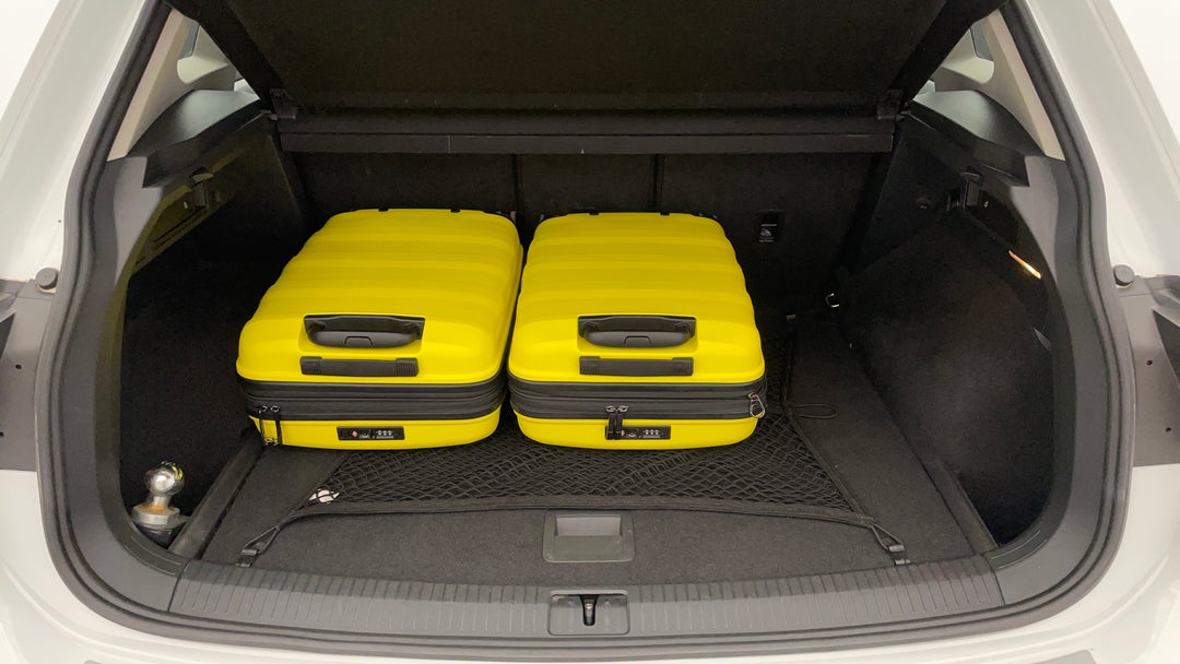 Boot Inside View with Luggage