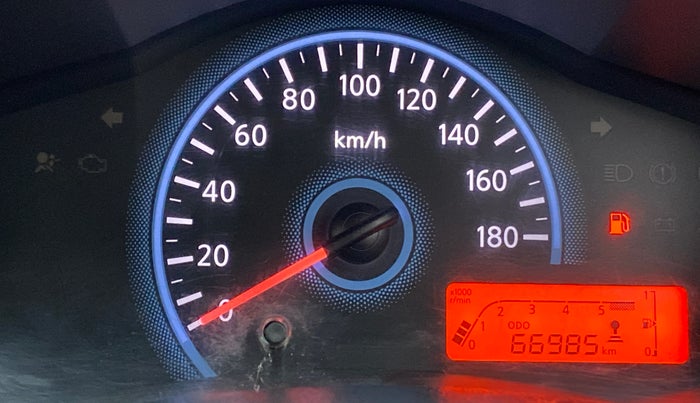 2018 Datsun Redi Go S 1.0, Petrol, Manual, 67,035 km, Odometer Image