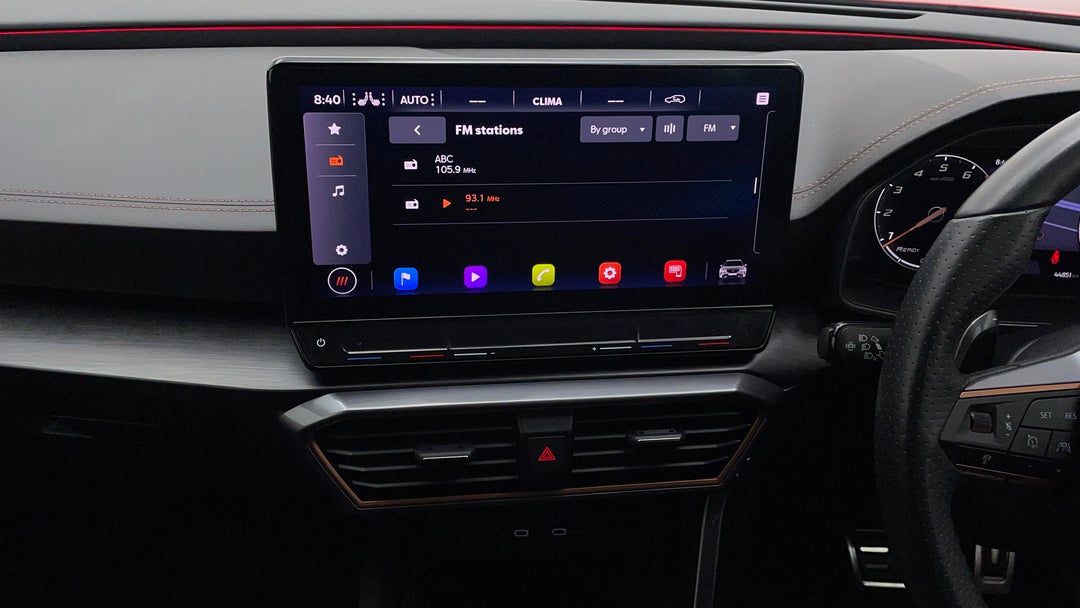 2022 Cupra Formentor Vz, Automatic, 44851 km, Center Console