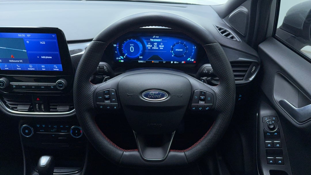 Steering Wheel Close-up
