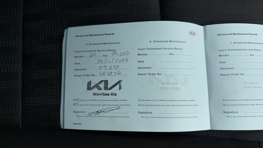 2020 Kia Sportage Sx (FWD), Automatic, 70882 km, Service History