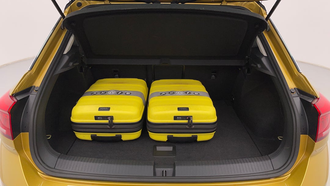 Boot Inside View with Luggage