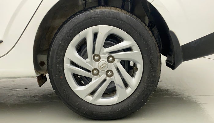 2021 Hyundai AURA S 1.2 CNG, CNG, Manual, 37,737 km, Left Rear Wheel
