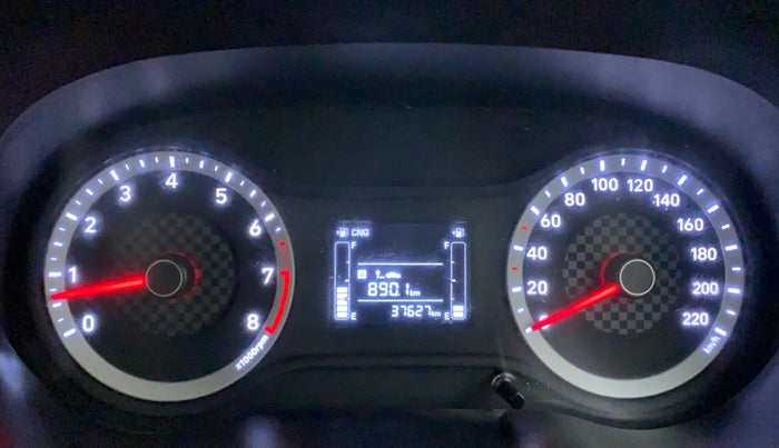 2021 Hyundai AURA S 1.2 CNG, CNG, Manual, 37,737 km, Odometer Image