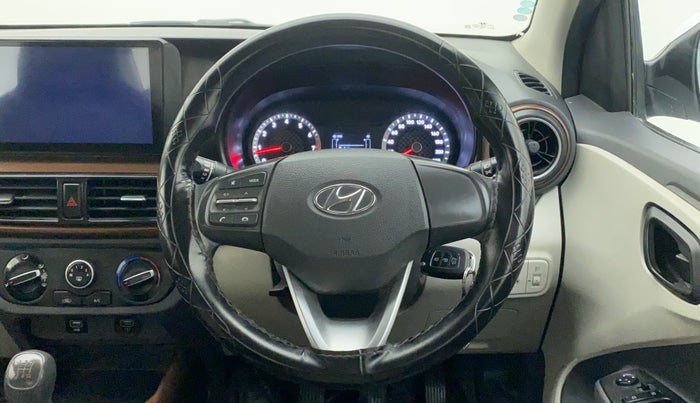 2021 Hyundai AURA S 1.2 CNG, CNG, Manual, 37,737 km, Steering Wheel Close Up