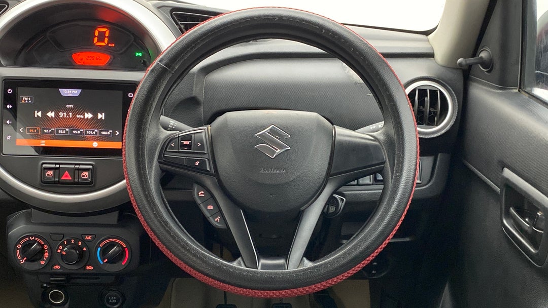Steering Wheel Close Up