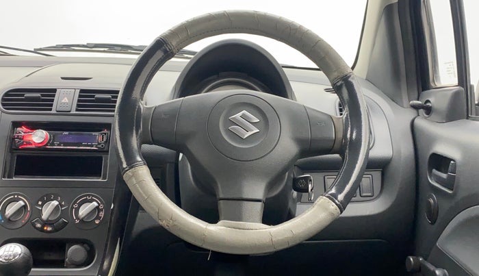 2011 Maruti Ritz LXI, Petrol, Manual, 86,741 km, Steering Wheel Close Up
