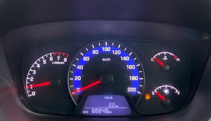 2014 Hyundai Xcent S 1.2, Petrol, Manual, 88,848 km, Odometer Image