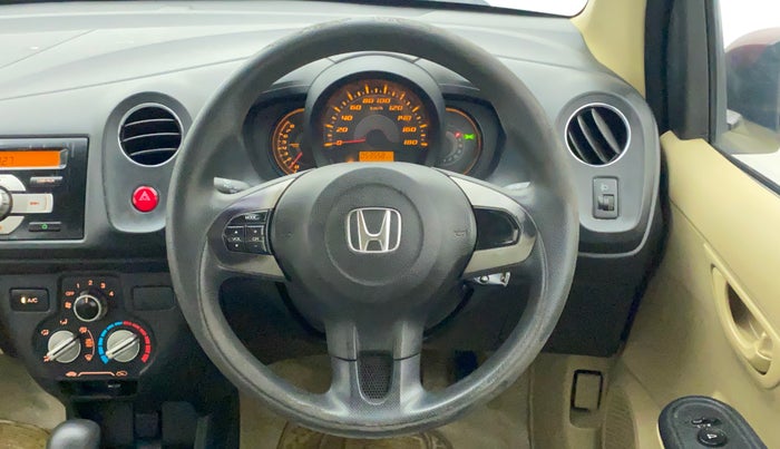 2014 Honda Amaze 1.2L I-VTEC S AT, Petrol, Automatic, 53,558 km, Steering Wheel Close Up