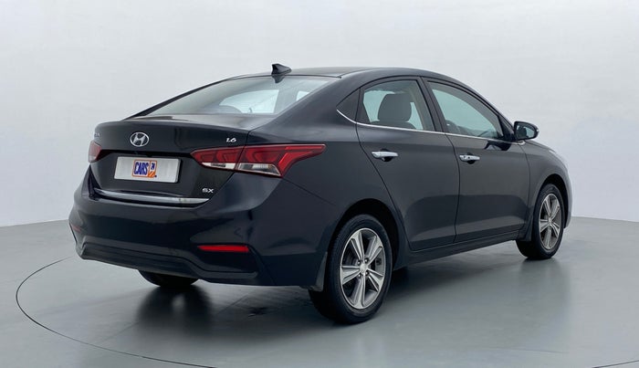 2018 Hyundai Verna 1.6 SX VTVT (O), Petrol, Manual, 33,444 km, Right Back Diagonal (45- Degree) View