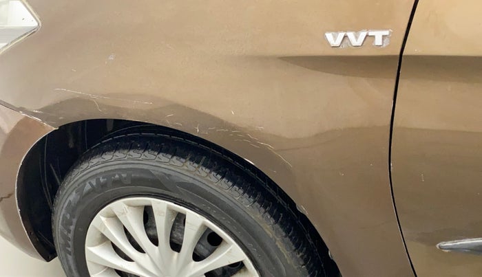 2015 Maruti Ciaz VXI, Petrol, Manual, 59,890 km, Left fender - Minor scratches