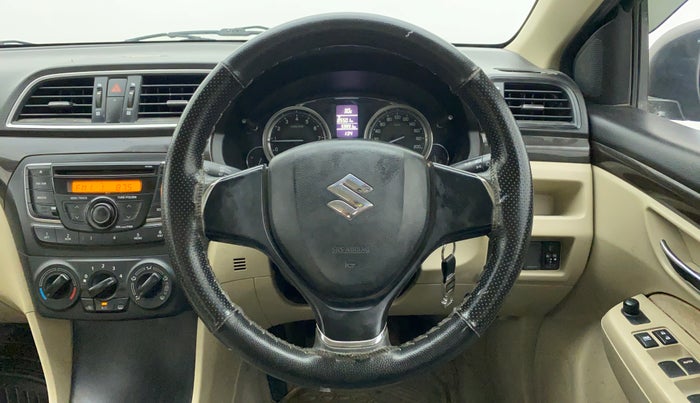 2015 Maruti Ciaz VXI, Petrol, Manual, 59,890 km, Steering Wheel Close Up