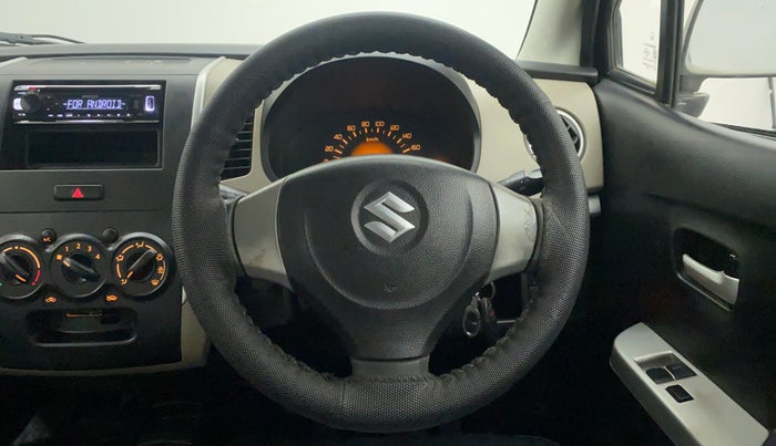 2015 Maruti Wagon R 1.0 LXI CNG, CNG, Manual, 70,547 km, Steering Wheel Close Up