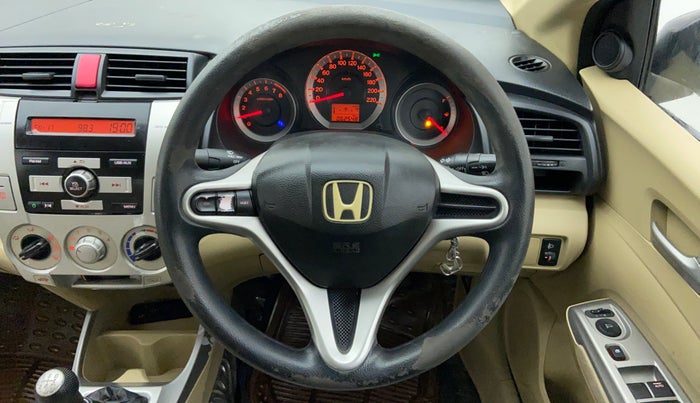 2011 Honda City V MT PETROL, Petrol, Manual, 62,548 km, Steering Wheel Close Up