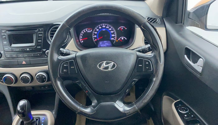 2014 Hyundai Grand i10 ASTA 1.2 AT VTVT, Petrol, Automatic, 76,393 km, Steering Wheel Close Up