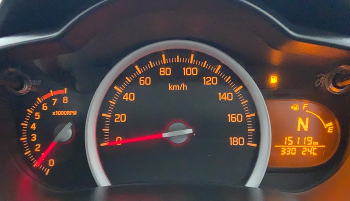 2016 Maruti Celerio VXI AGS, Petrol, Automatic, 15,119 km, Odometer View