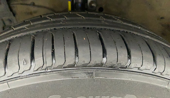 2014 Maruti Ertiga VXI ABS, Petrol, Manual, 41,431 km, Left Front Tyre Tread