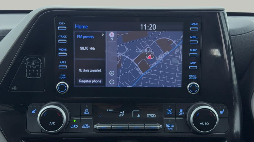 2021 Toyota Kluger Gxl (4x2), Automatic, 111624 km, Infotainment System