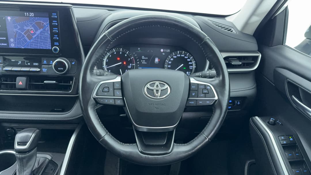 2021 Toyota Kluger Gxl (4x2), Automatic, 111624 km, Steering Wheel Close-up