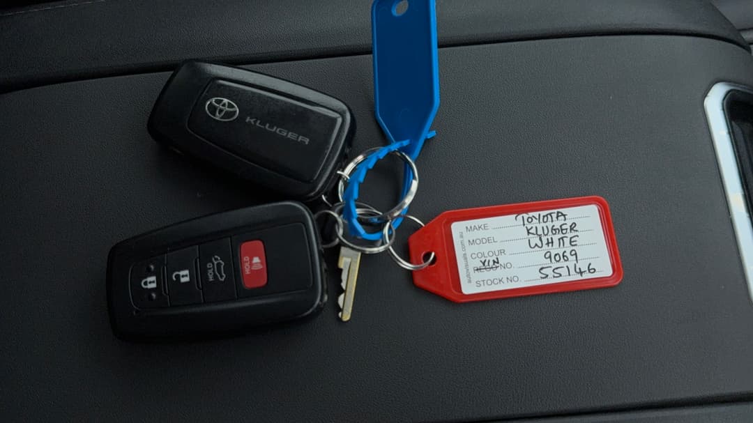 2021 Toyota Kluger Gxl (4x2), Automatic, 111624 km, Key Close-up