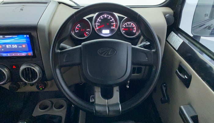 2017 Mahindra Thar CRDE 4X4 BS IV, Diesel, Manual, 36,346 km, Steering Wheel Close Up