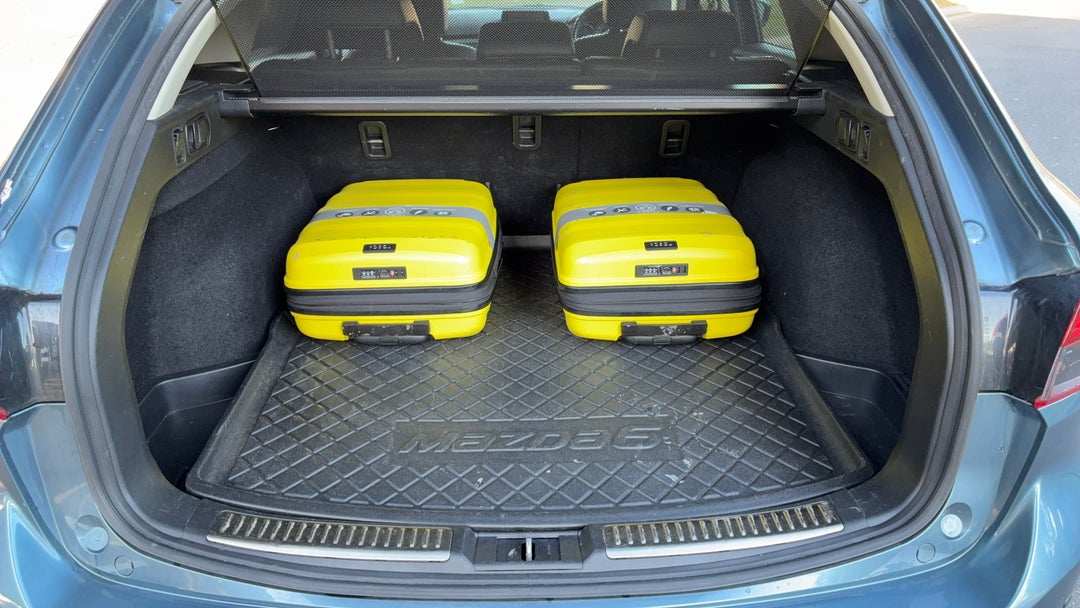 Boot Inside View with Luggage