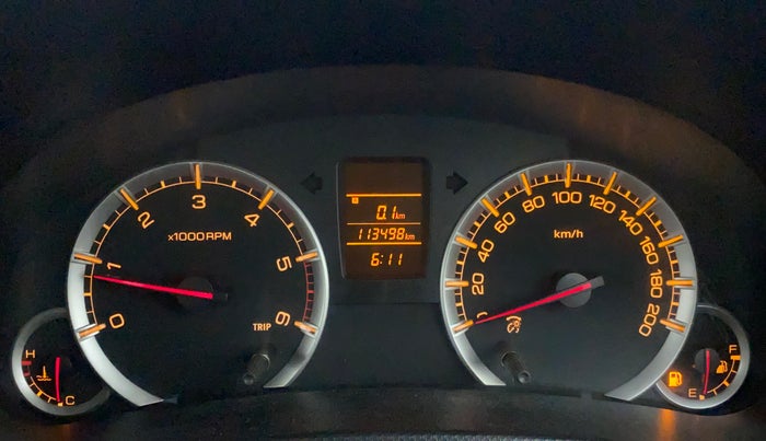 2013 Maruti Swift VDI, Diesel, Manual, 1,13,671 km, Odometer Image