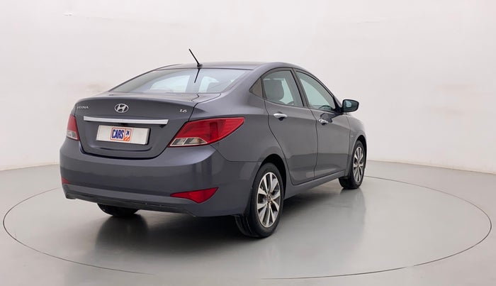 2015 Hyundai Verna FLUIDIC 4S 1.6 VTVT S(O), Petrol, Manual, 31,161 km, Right Back Diagonal