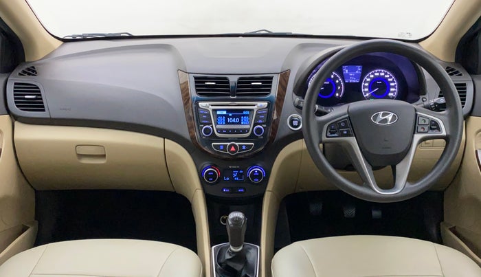 2015 Hyundai Verna FLUIDIC 4S 1.6 VTVT S(O), Petrol, Manual, 31,161 km, Dashboard