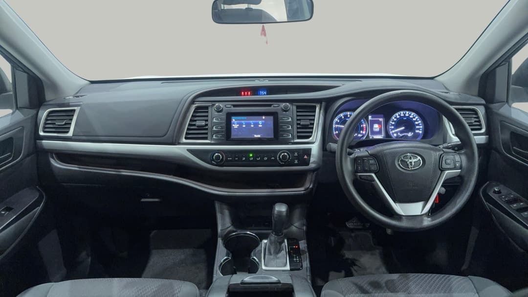 2017 Toyota Kluger Gx (4x2), Automatic, 105868 km, Dashboard View