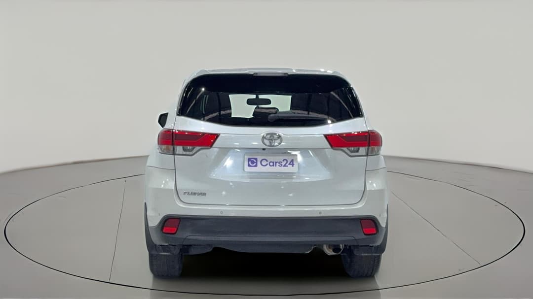 2017 Toyota Kluger Gx (4x2), Automatic, 105868 km, Back/Rear View