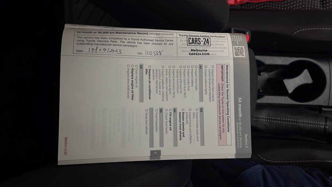 2017 Toyota Corolla Ascent, Automatic, 100589 km, Service History