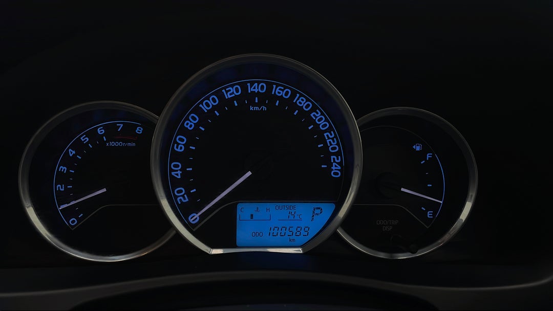2017 Toyota Corolla Ascent, Automatic, 100589 km, Odometer View